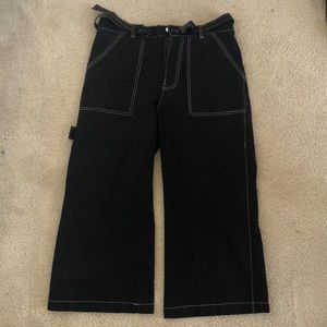 Black Carpenter Pants